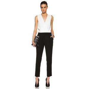 Vince Colorblock Surplice Jumpsuit Sz 4